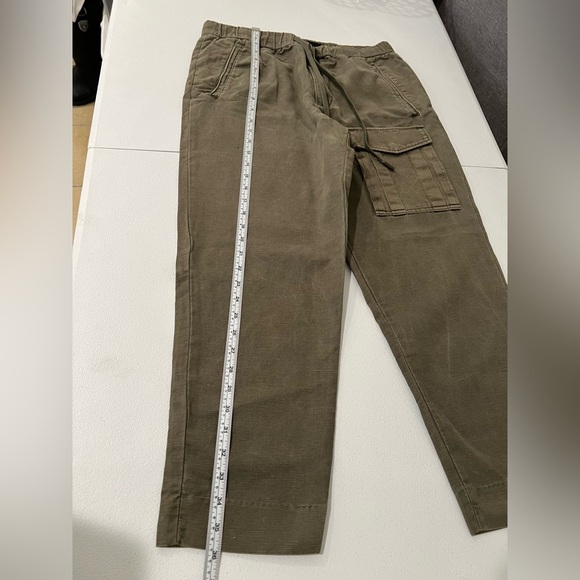 ARMANI EXCHANGE Military green pants with 5 pockets, spring-summer, size 32 - Picture 4 of 7